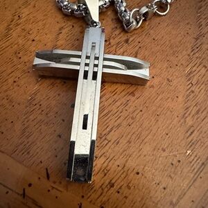 Men’s cross necklace